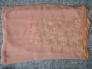 Embrodery scarf  for 105*195cm
