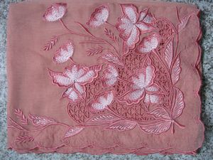 Embrodery scarf